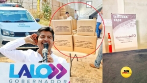 ¡En plena Veda Electoral! Denuncian entrega de despensas por parte del Ayuntamiento de Puebla en San Baltazar Tetela