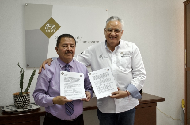Signan gobiernos de Puebla y Tlaxcala convenio en materia de transporte público y movilidad