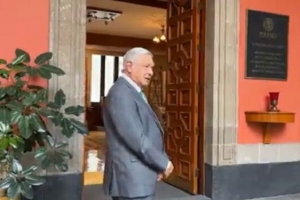 Nos vemos en Puebla mi salud es estable: Andrés Manuel López Obrador