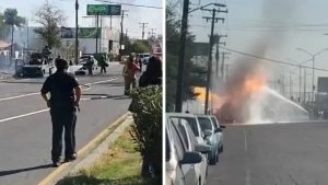 Explota Cami&oacute;n con Tanques de Gas en Mexicali; Vecinos Pensaron que Era un Temblor