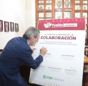 Signa Pepe Chedraui convenio de colaboración con el Instituto de Políticas para el Transporte y el Desarrollo (ITDP)