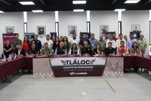 Reporta Gobierno de la Ciudad avance de acciones coordinadas del Comité Tláloc ante temporada de lluvias en Puebla