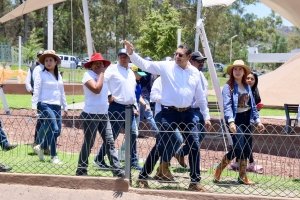 Gobierno de Puebla impulsa rescate y renovaci&oacute;n del Parque Estatal Flor del Bosque