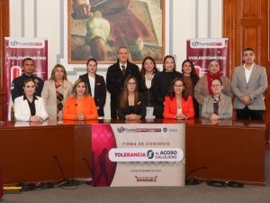 Fortalece Pepe Chedraui espacios seguros para niñas, adolescentes y mujeres con firma de convenio &quot;Tolerancia Cero al Acoso Callejero&quot;