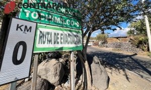 En buenas condiciones 10 rutas de evacuación del Popocatépetl