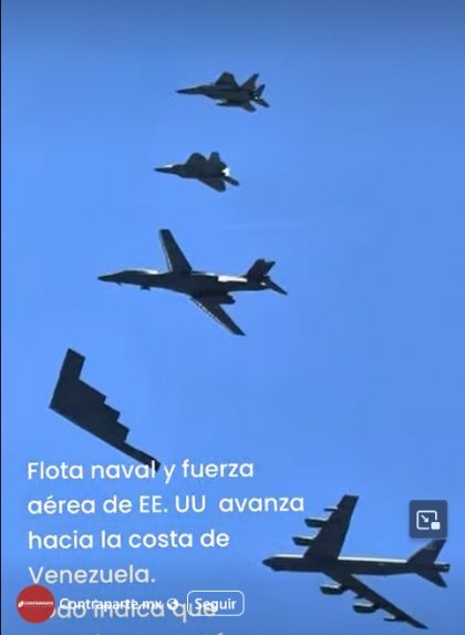 Aumenta la tensi&oacute;n entre EE. UU. y Venezuela por el despliegue de una flota militar en el Caribe.