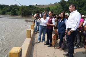 "Estaremos hasta el último momento", presidenta Sheinbaum supervisa trabajos en Pantepec