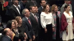 Cámara de diputados celebra la fundación de Puebla