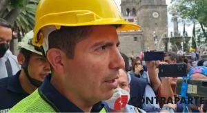 Saldo blanco en la capital tras sismo en la capital poblana: Rivera Pérez