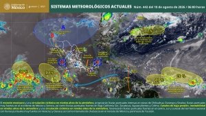 Durante este d&iacute;a se pronostican lluvias puntuales intensas en zonas de Chihuahua, Durango y Sinaloa, adem&aacute;s prevalecer&aacute; la onda de calor en Baja California Sur, Chihuahua, Nuevo Le&oacute;n y Tamaulipas.