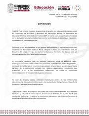 COMUNICADO