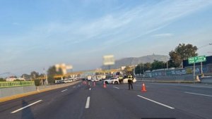 Cierre de la autopista México-Puebla provoca caos vial