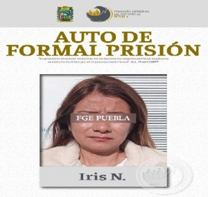FGE obtuvo auto de formal prisión contra Iris Moranchel por fraude millonario
