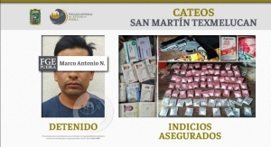 En San Martín FGE aseguró más de 140 dosis de droga y 7 vehículos