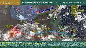 Lluvias puntuales intensas en Veracruz, Oaxaca y Yucat&aacute;n