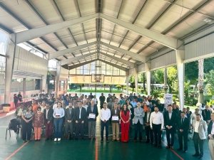 Firma Gobierno de la Ciudad convenio con Parque España para implementar el programa “Reusando Ando: cada gota cuenta”