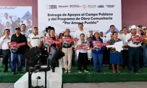 Gobierno Estatal transforma municipios de la Mixteca Poblana con obra comunitaria