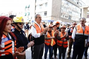 Encabeza Pepe Chedraui Segundo Simulacro Nacional; refuerza la cultura de la Protecci&oacute;n Civil