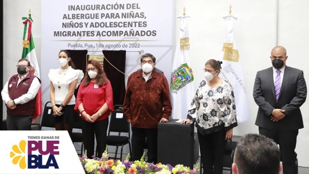 Inauguran albergue para niños y adolescentes migrantes acompañados de Puebla
