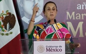 'La &uacute;ltima vez que entraron se llevaron la mitad del territorio': Sheinbaum sobre injerencia de EE.UU.