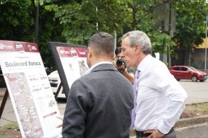 Supervisa Pepe Chedraui avances del Tren Capitalino de Pavimentaci&oacute;n en bulevar Xonaca
