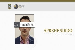 Confirma Fiscalía captura de Rodolfo Chávez Escudero por actos de corrupción