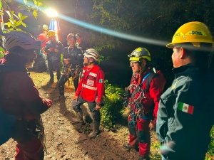 Protecci&oacute;n Civil y cuerpos de seguridad localizan a oficial de Ocoyucan