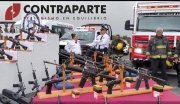 Gobierno de Puebla entrega equipo a polic&iacute;as municipales