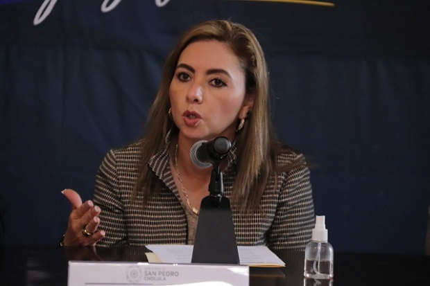 Presenta la alcaldesa Paola Angon el Festival Vaniloquio 2021 en San Pedro Cholula