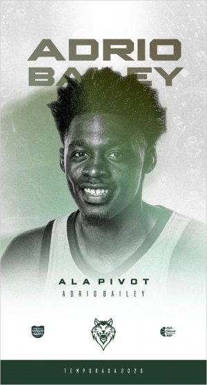 Anuncian Lobos Puebla al estadounidense Adrio Bailey como su refuerzo
