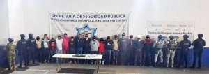 Fuerzas de seguridad detienen a 16 personas vinculadas con il&iacute;citos en mercado Morelos