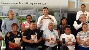 Huauchinango recibe apoyos al campo y obras comunitarias