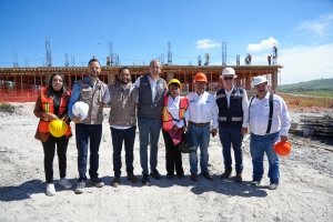 Supervisa Pepe Chedraui construcción del Bachillerato Tecnológico BUAP