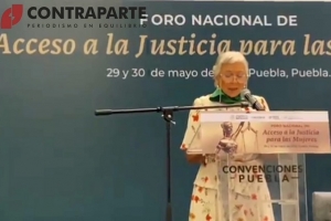 Sánchez Cordero llama a gobiernos a juzgar con perspectiva de género