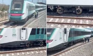 Justo en vacaciones de Semana Santa: Tren Maya se descarrila en Yucatán; no hay heridos