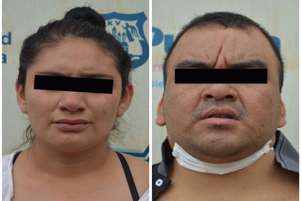 Policía municipal de Puebla detuvo a dos integrantes del grupo delictivo “Los Sésamos”
