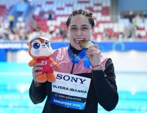Osmar Olvera, campeón mundial de clavados