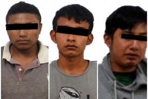 Tres integrantes de “Los Carrizo”, banda dedicada al robo de transporte de carga, son detenidos por la SSC
