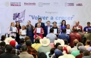 &ldquo;Volver a Crecer&rdquo; devuelve tranquilidad y patrimonio a familias productoras de Puebla