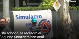 Tranquilo, es simulacro: &iquest;a qu&eacute; hora suena la alerta s&iacute;smica este s&aacute;bado y qu&eacute; cambia?
