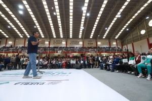 En Tehuacán, Sergio Salomón inicia campaña de prevención “Hagamos equipo, si te drogas, te dañas”
