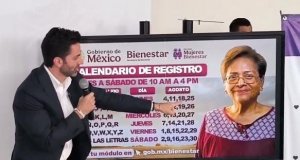 Abdala anuncia calendario para registro &quot;Pensión Mujeres Bienestar&quot;