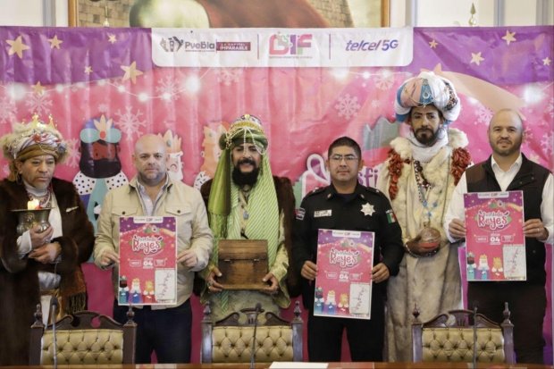 Invita SMDIF al desfile de Reyes Magos y la rosca monumental de 2 km