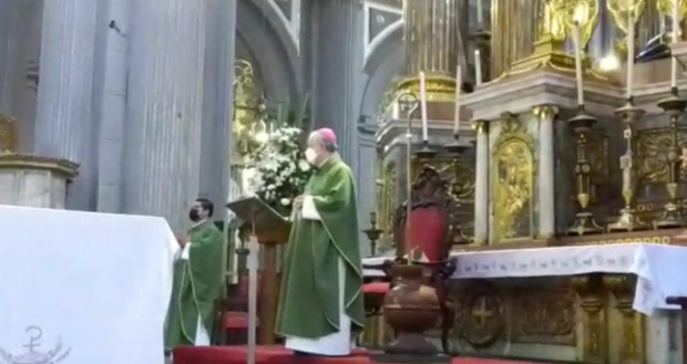 La Iglesia Católica en Puebla mantendrá los protocolos contra Covid-19