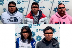 La SSC de Puebla debilita a la banda de “Los Chihuahua”, dedicada al robo a transporte de carga