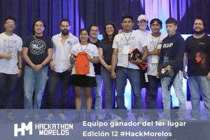 Alumno BUAP integra equipo ganador del primer lugar del HackMorelos