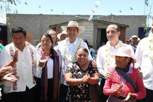 San Miguel Canoa cuenta nuevamente con servicio de agua gracias al Ayuntamiento de Puebla
