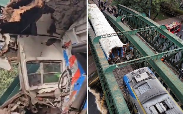 Choque de trenes en Argentina; al menos 30 heridos graves trasladados al hospital