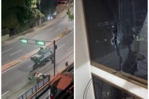 Reportan disparos en inmediaciones de Palacio de Miraflores en Venezuela