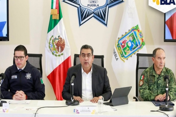 Céspedes Peregrina presenta “Plan Estratégico de Seguridad para Puebla”